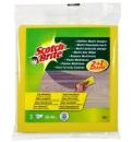 Scotch-Brite™ Allzwecktuch W110/P, 38 x 40 cm, gelb, 2 Stück + 1 Stück gratis