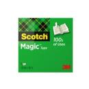 Scotch® Magic™ Unsichtbares Klebeband, 1 Rolle, 19 mm x 66 m