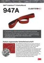 3M™ Cubitron™ II Gewebeschleifband 984F, 630 mm x 1525 mm, 80+, STA
