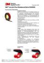 3M™ Acrylic Plus doppelseitiges Klebeband EX4015, Schwarz, 1.52 mm, 12 mm x 33 m