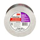 3M™ Venture Tape™ UL181A-P Aluminum Foil Tape 1581A, Silver, 72 mm x 55 m, 2 mil, 16 rolls per case