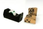 Scotch® C38 Tischabroller schwarz + Scotch® Magic™ Klebeband, mit 66 % pflanzlichem Klebstoff hergestellt, 19 mm x 33 m, 3 Rollen/Packung