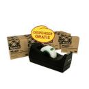 Scotch® Magic™ Klebeband, mit 66 % pflanzlichem Klebstoff hergestellt, 19 mm x 33 m, 14 Rollen/Packung + GRATIS Scotch® Abroller C38, Schwarz
