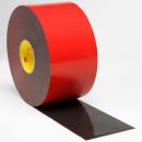 3M™ Acrylic Plus doppelseitiges Klebeband EX4511, Schwarz, 1.14 mm, 8 mm x 50 m