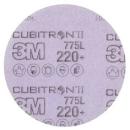 3M™ Cubitron™ II Hookit™ Filmscheibe 775L, 125 mm, 220+, ungelocht
