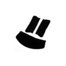 3M™ Speedglas™ Schutzabdeckungen, Hauben & Kopfteile, Ohr-und Halsschutz, Leder, 164005