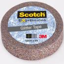 Scotch® Expressions Klebeband, Glitzer Bunt, 15 mm x 5 m, C514-MUL WE R1-18/CTV