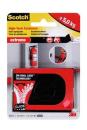 Scotch™ Extreme Verschlüsse, 2 Sets à 2 Strips, schwarz, 25 mm x 75 mm