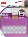 3M™ Anti-shock Bumper 12 Bumpers Clear 10 mm