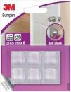 3M™ Anti-shock Bumper 6 Bumpers Clear 21 mm x 21 mm