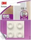3M™ Anti-shock Bumper 6 Bumpers White 22 mm