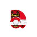 Scotch® Crystal Klebeband, 19 mm x 7.5 m, 1 Rolle + Handabroller