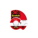 Scotch® Crystal Klebeband, 12 mm x 10 m, 1 Rolle + Handabroller