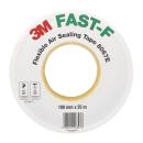 3M™ Flexibles Dehnbares Dichtband mit geteiltem Schutzpapier 8067E FAST-F, Braun, 100 mm x 25 m, 0.25 mm, 50/50 Split