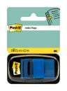 Post-it® Index Haftstreifen, Standard, Blau, 25.4 mm x 43.2 mm, 50 Haftstreifen/Spender, 1 Spender/Packung