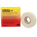 3M™ ET 69 Glasgewebeband, MC19, Weiß, 12 mm x 33 m x 0.18 mm