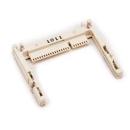 3M™ N7G24-A0B2RA-10-0HT, Steckverbinder für Cfast™ Speicherkarten, 7G24 Serie, 1,27 mm, 0,76 µm Au, Beige