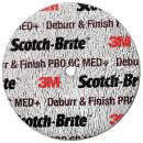 Scotch-Brite™ Deburr and Finish Pro Kompaktscheibe DP-UW, 152 mm x 25 mm x 25 mm, 8C CRS+