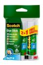 Scotch® Permanent-Klebestift, 2 Stifte + 1 GRATIS, 21 g