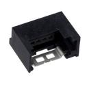 3M™ 37204-1BE0-004 PL, Mini Clamp II, Buchsenstecker für die Leiterplattenmontage, 90° rechtwinklig, 04-polig, 372 Serie, 0,20 µm Au, Schwarz