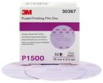 3M™ Hookit™ Purple Schleifscheibe 260L, ungelocht, 76 mm, P1500, 30367