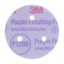 3M™ Hookit™ Purple Schleifscheibe 260L, 3-fach gelocht, 76 mm, P1000, 51265