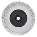 Scotch-Brite™ Radial Bristle Brush BB-ZB mit Kunststoff-Flansch, weiß, 193,5 mm x 25,4 mm, P120, Typ C