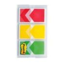 Post-it® Index Medium, Priorisierungspfeil, 3 Blöcke x 20 Haftstreifen