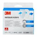 3M™ Partikelfilter 5935, 2 Paar Filter 5935 + 1 Paar Filterhalterungen 501/Packung