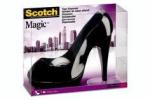 Scotch™ Schwarzer Schuh-Tischabroller C30 + Scotch® Magic™ Klebeband, 19 mm x 8,89 m, 1 Rolle/Packung
