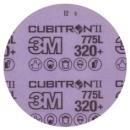 3M™ Cubitron™ II Hookit™ Filmscheibe 775L, 125 mm, 320+, ungelocht