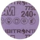 3M™ Cubitron™ II Hookit™ Filmscheibe 775L, 75 mm, 240+, ungelocht