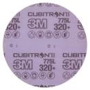 3M™ Cubitron™ II Hookit™ Filmscheibe 775L, 150 mm, 320+, ungelocht
