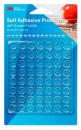 3M™ Bumpon™ SJ5312BL Elastikpuffer Mini-Pack, Transparent, 56 Stück, 12,7 x 3,5 mm, Klebstoff Acrylat A-20