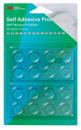 3M™ Bumpon™ SJ5344BL Elastikpuffer Mini-Pack, Transparent, 16 Stück, 19,1 x 4,1 mm, Klebstoff Acrylat A-20
