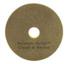 3M™ Scotch-Brite™ Clean & Shine Maschinenpad, 530 mm, 5 Stück / Karton