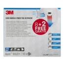9322PRO8+2P Partic Resp Valved 10/PCK