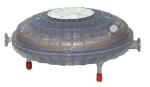 3M™ Zeta Plus™ Encapsulated System Scale-Up Filter Capsule, EXT, with ZB Series Media, E0340FSA90ZB08A, 340 cm²