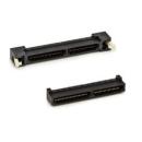3M™ SPD08-140-L RB-TR, Speed Kartenstecker, 140-polig, SPD08 Serie, 0,8 mm, 0,76 µm Au, Schwarz