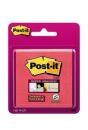 Post-it® Super Sticky Notes 6920P, 1 Block à 90 Blatt, mohnrot, 76 x 76 mm, hakenfähig, PEFC zertifiziert