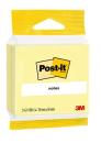 Post-it® Notes, Gelb, 76 mm x 76 mm, 100 Blatt/Block, 2 Blöcke/Packung, 100% PEFC SGSCH-PEFC-COC-110078