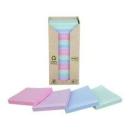 Post-it® Recycling Notes, farbig, 76 x 76 mm, 16 Blöcke à 100 Blatt