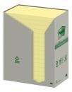 Post-it® Recycling Notes, Gelb, 76 mm x 127 mm, 100 Blatt/Block, 16 Blöcke/Packung, 100% PEFC Recycled SGSCH-PEFC-COC-110078