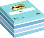 Post-it® Notes Würfel, Blau, 76 mm x 76 mm, 450 Blatt/Block, 1 Block/Packung, 100% PEFC SGSCH-PEFC-COC-110078