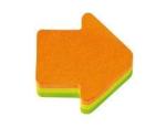 Post-it® Würfel 2007A, 70 x 70 mm, neongelb, neongrün, neonorange, 1 Würfel à 225 Blatt