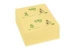 Post-it® Recycling Notes 6551GE, Gelb, 76 x 127 mm, 12 Blöcke à 100 Blatt