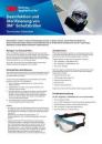 3M™ Goggle Gear™ 500 Vollsicht-Schutzbrille, Scotchgard™ Anti-Fog-/Antikratz-Beschichtung (K&N), graue Scheibe IR5, GG550SGAF-EU, 10 pro Packung