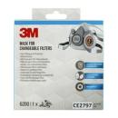 3M™ Maskenkörper für auswechselbare Filter 6200PRO, Medium, 1 pro Packung