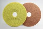 3M™ Scotch-Brite™ Diamant Maschinenpad, Ocker, 430 mm, 5 Stück / Karton
