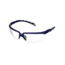 3M™ Solus™ 2000 Schutzbrille, S2001AF-BLU, blau/graue Bügel, transparente Anti-Fog-/Antikratz-Scheibe, 20 pro Packung
